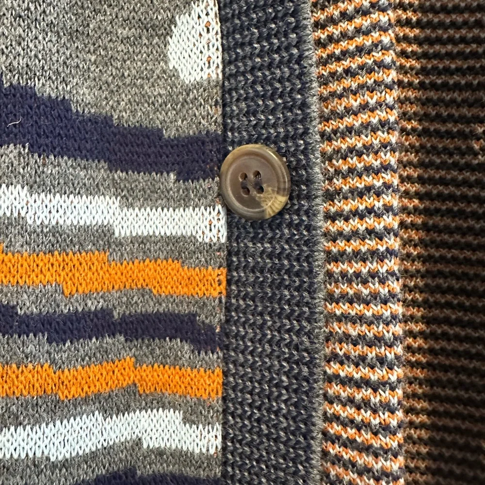 Men's Multicolor Striped Sweater - Picture 2 of 2